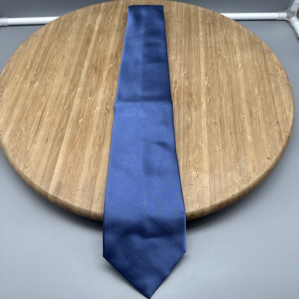 Gianfranco Ruffini Italy Silk Tie Blue Classic Necktie Imported